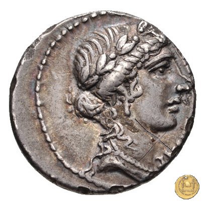 436/1 - denario L. Vinicius 52 BC (Roma)