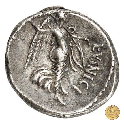 436/1 - denario L. Vinicius 52 BC (Roma)