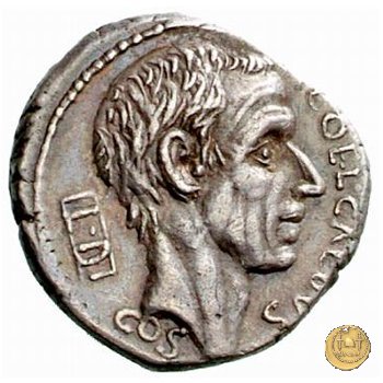 437/1 - denario C. Coelius Caldus 51 BC (Roma)