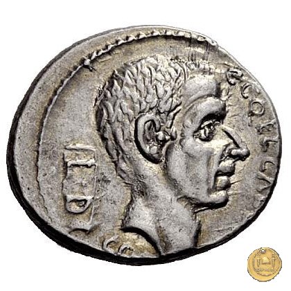 437/1 - denario C. Coelius Caldus 51 BC (Roma)