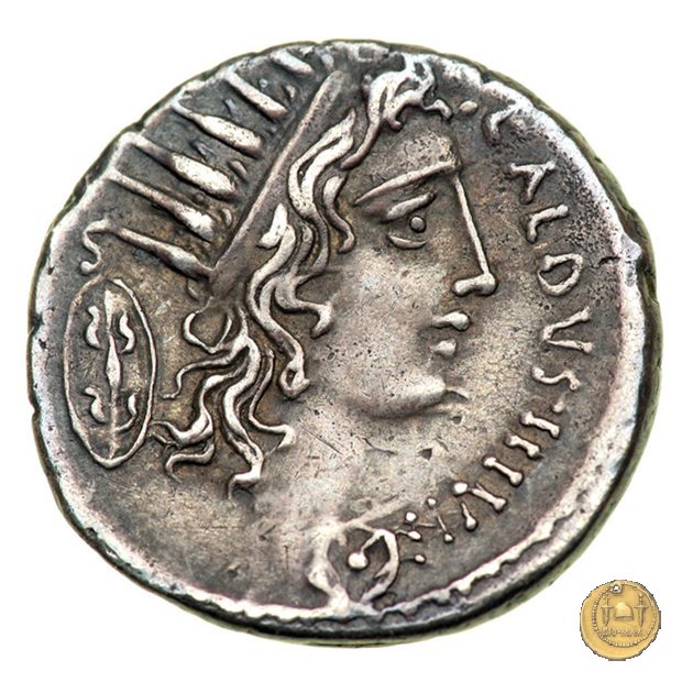 437/1 - denario C. Coelius Caldus 51 BC (Roma)