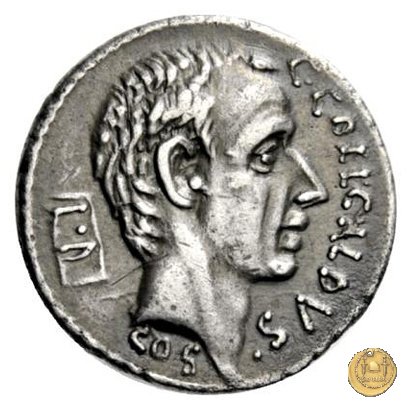 437/1 - denario C. Coelius Caldus 51 BC (Roma)