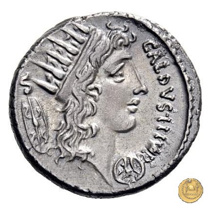 437/1 - denario C. Coelius Caldus 51 BC (Roma)