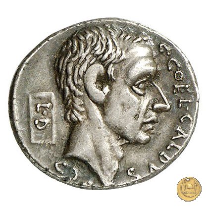 437/1 - denario C. Coelius Caldus 51 BC (Roma)