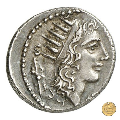 437/1 - denario C. Coelius Caldus 51 BC (Roma)