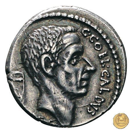 437/1 - denario C. Coelius Caldus 51 a.C. (Roma)