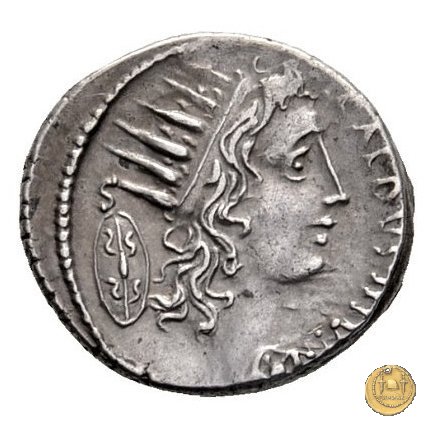 437/1 - denario C. Coelius Caldus 51 BC (Roma)