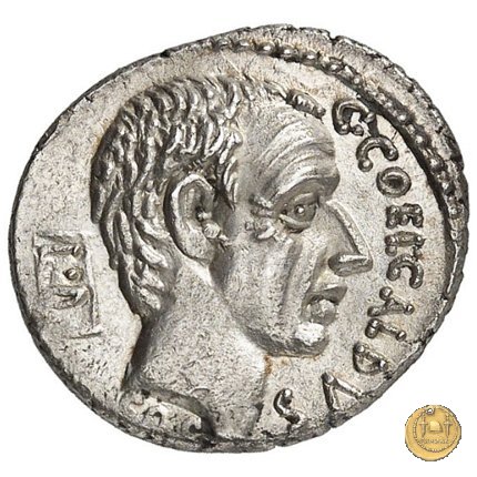 437/1 - denario C. Coelius Caldus 51 BC (Roma)