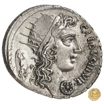 437/1 - denario C. Coelius Caldus 51 BC (Roma)