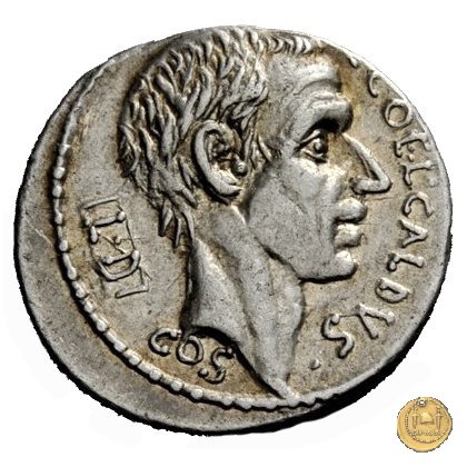 437/1 - denario C. Coelius Caldus 51 BC (Roma)