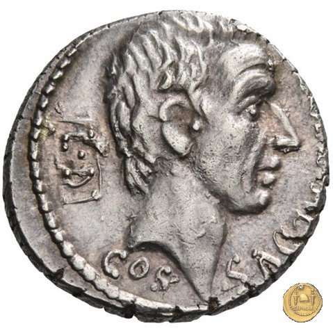 437/1 - denario C. Coelius Caldus 51 BC (Roma)