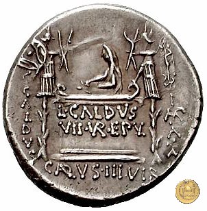 437/2 - denario C. Coelius Caldus 51 BC (Roma)