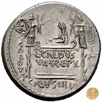 437/2 - denario C. Coelius Caldus 51 BC (Roma)