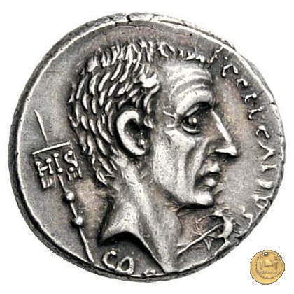 437/2 - denario C. Coelius Caldus 51 BC (Roma)