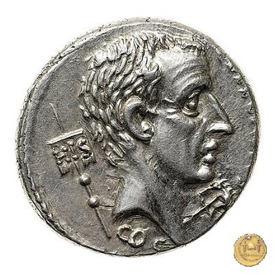 437/2 - denario C. Coelius Caldus 51 a.C. (Roma)