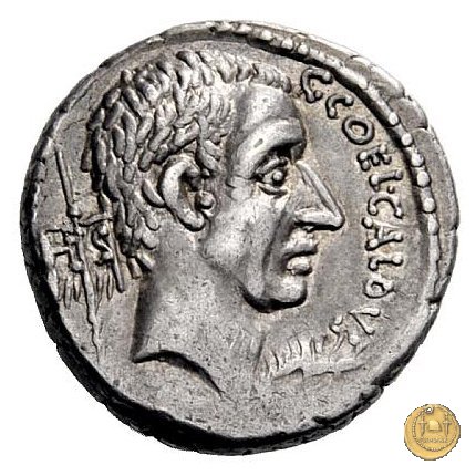 437/2 - denario C. Coelius Caldus 51 BC (Roma)