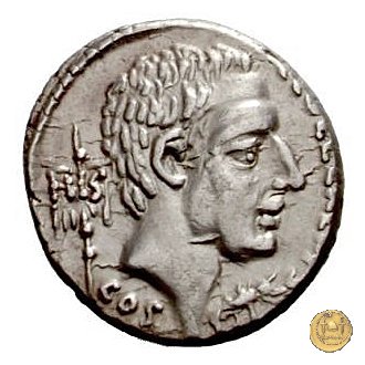 437/2 - denario C. Coelius Caldus 51 BC (Roma)