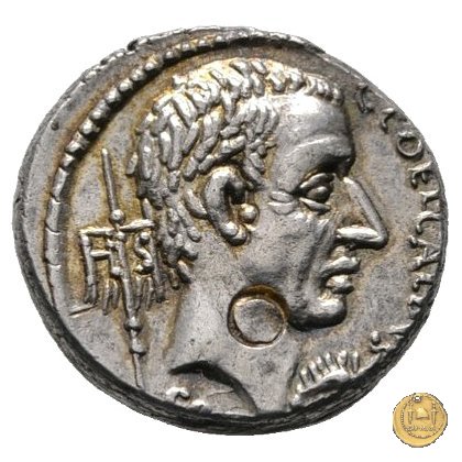 437/2 - denario C. Coelius Caldus 51 BC (Roma)