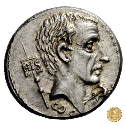 437/2 - denario C. Coelius Caldus 51 BC (Roma)