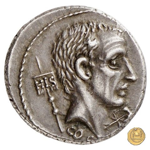 437/2 - denario C. Coelius Caldus 51 a.C. (Roma)