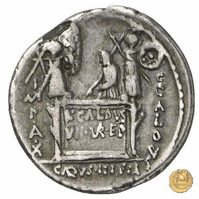 437/4 - denario C. Coelius Caldus 51 a.C. (Roma)