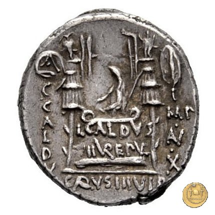 437/4 - denario C. Coelius Caldus 51 BC (Roma)