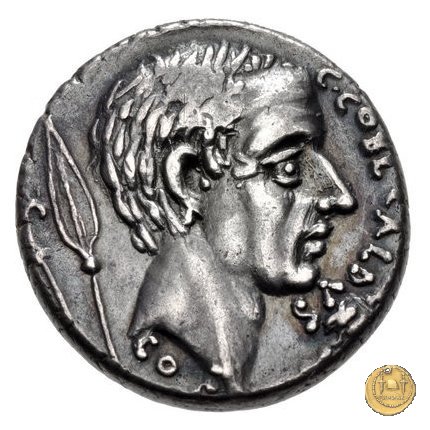 437/4 - denario C. Coelius Caldus 51 BC (Roma)