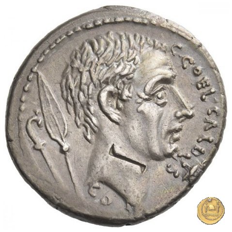 437/4 - denario C. Coelius Caldus 51 BC (Roma)