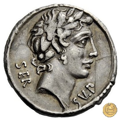 438/1 - denario Servius Sulpicius 51 BC (Roma)