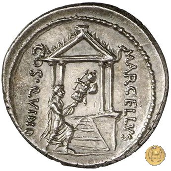 439/1 - denario P. Cornelius Lentulus Marcellinus 50 BC (Roma)