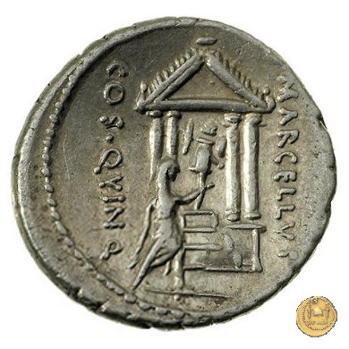 439/1 - denario P. Cornelius Lentulus Marcellinus 50 BC (Roma)