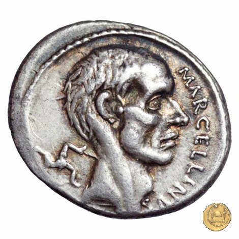 439/1 - denario P. Cornelius Lentulus Marcellinus 50 BC (Roma)