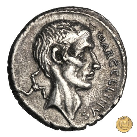 439/1 - denario P. Cornelius Lentulus Marcellinus 50 BC (Roma)
