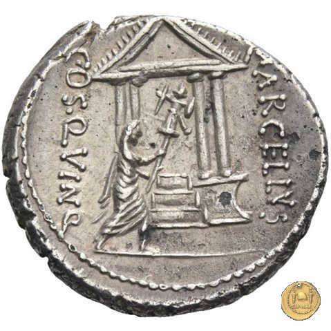 439/1 - denario P. Cornelius Lentulus Marcellinus 50 BC (Roma)