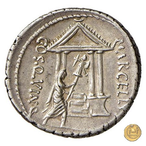 439/1 - denario P. Cornelius Lentulus Marcellinus 50 BC (Roma)