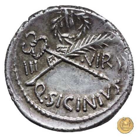 440/1 - denario Q. Sicinius 49 BC (Roma)