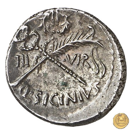 440/1 - denario Q. Sicinius 49 BC (Roma)