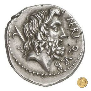 441/1 - denario Cn. Nerius 49 BC (Roma)