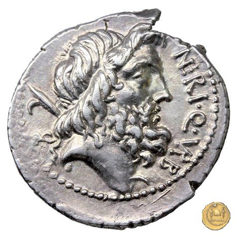 441/1 - denario Cn. Nerius 49 BC (Roma)