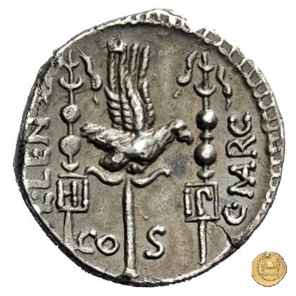 441/1 - denario Cn. Nerius 49 BC (Roma)