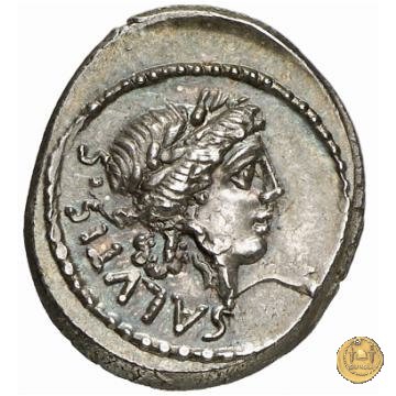 442/1 - denario Mn. Acilius Glabrio 49 BC (Roma)