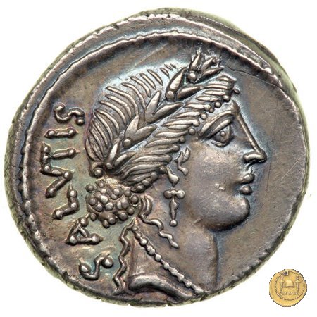 442/1 - denario Mn. Acilius Glabrio 49 BC (Roma)