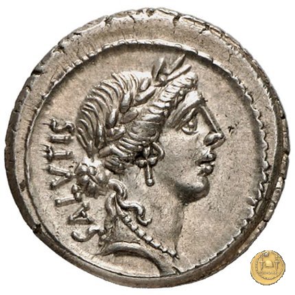 442/1 - denario Mn. Acilius Glabrio 49 BC (Roma)