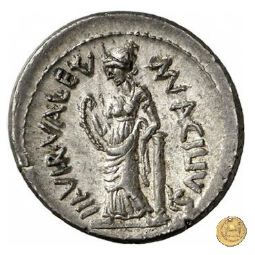 442/1 - denario Mn. Acilius Glabrio 49 BC (Roma)