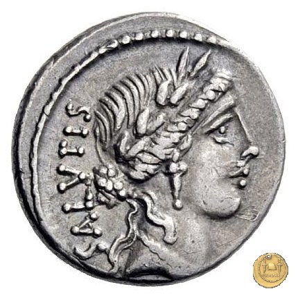 442/1 - denario Mn. Acilius Glabrio 49 BC (Roma)