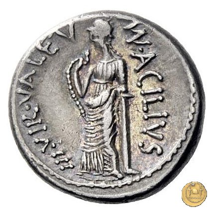 442/1 - denario Mn. Acilius Glabrio 49 BC (Roma)