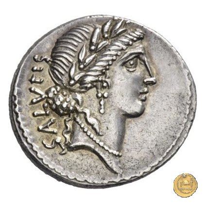 442/1 - denario Mn. Acilius Glabrio 49 a.C. (Roma)