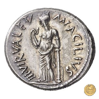 442/1 - denario Mn. Acilius Glabrio 49 BC (Roma)