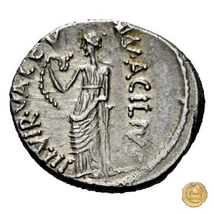 442/1 - denario Mn. Acilius Glabrio 49 a.C. (Roma)