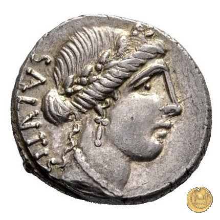 442/1 - denario Mn. Acilius Glabrio 49 BC (Roma)